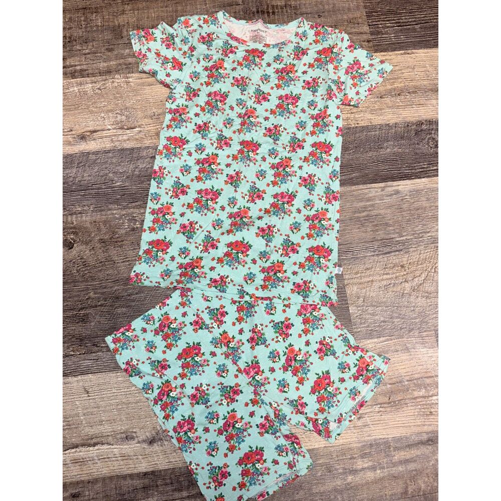 GIRLS POSH PEANUT BAMBOO PAJAMAS